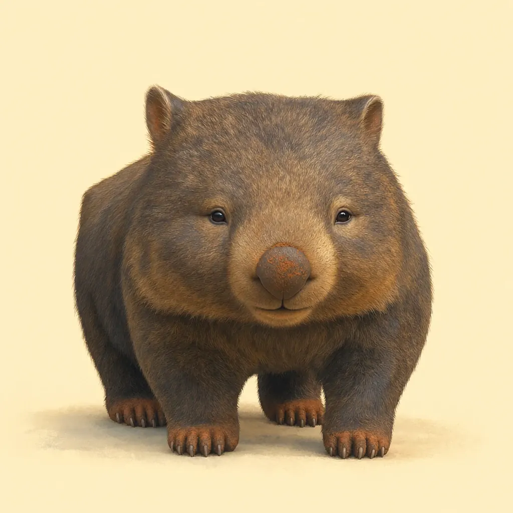 Doug, a wombat
